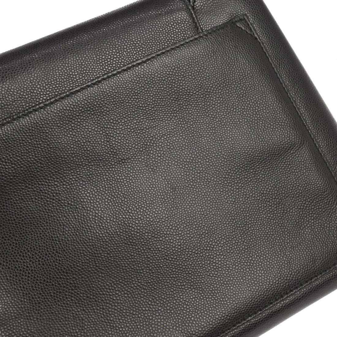 CHANEL BLACK CALFSKIN HANDBAG - 3