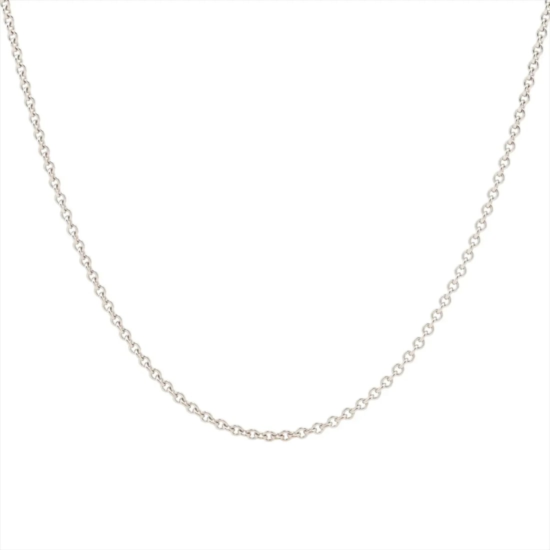 CARTIER FORZA CHAIN NECKLACE 750(WG): Cartier Forza Chain Necklace 750(WG) Brand: Cartier Type: Necklace Material: 750(WG), Color: White Size: Size(CM)Chain length:43.5 Size(Inch)Chain Length:17.1inch Accessories: None Access