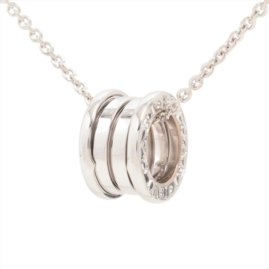 BVLGARI B.ZERO 1 NECKLACE 750(WG): Bvlgari B.Zero 1 Necklace 750(WG) Brand: Bvlgari Type: Necklace Material: 750(WG), Color: White Size: Size(CM)Chain length:40.6 Size(Inch)Chain Length:16.0inch Accessories: None Accessories Notice: