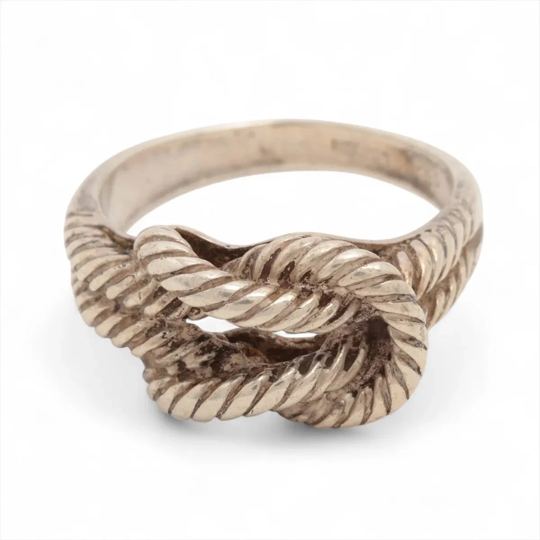 HERMES AUDIERNE RING 925 SILVER: Hermes Audierne Ring 925 Silver Brand: Hermes Type: Ring Material: 925 Silver, Color: Silver Size: 7.75 - 8 US Accessories: None Accessories Notice: When purchasing pre-owned goods, please refer to