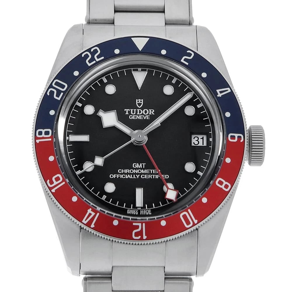 TUDOR HERITAGE BLACK: TUDOR Heritage Black Brand: TUDOR Type: Wrist watch Material: Band Material Stainless Steel, Case Material Stainless Steel Color: Dial Color Black Size: Case:W41mm Circumference of Wrist:20cm