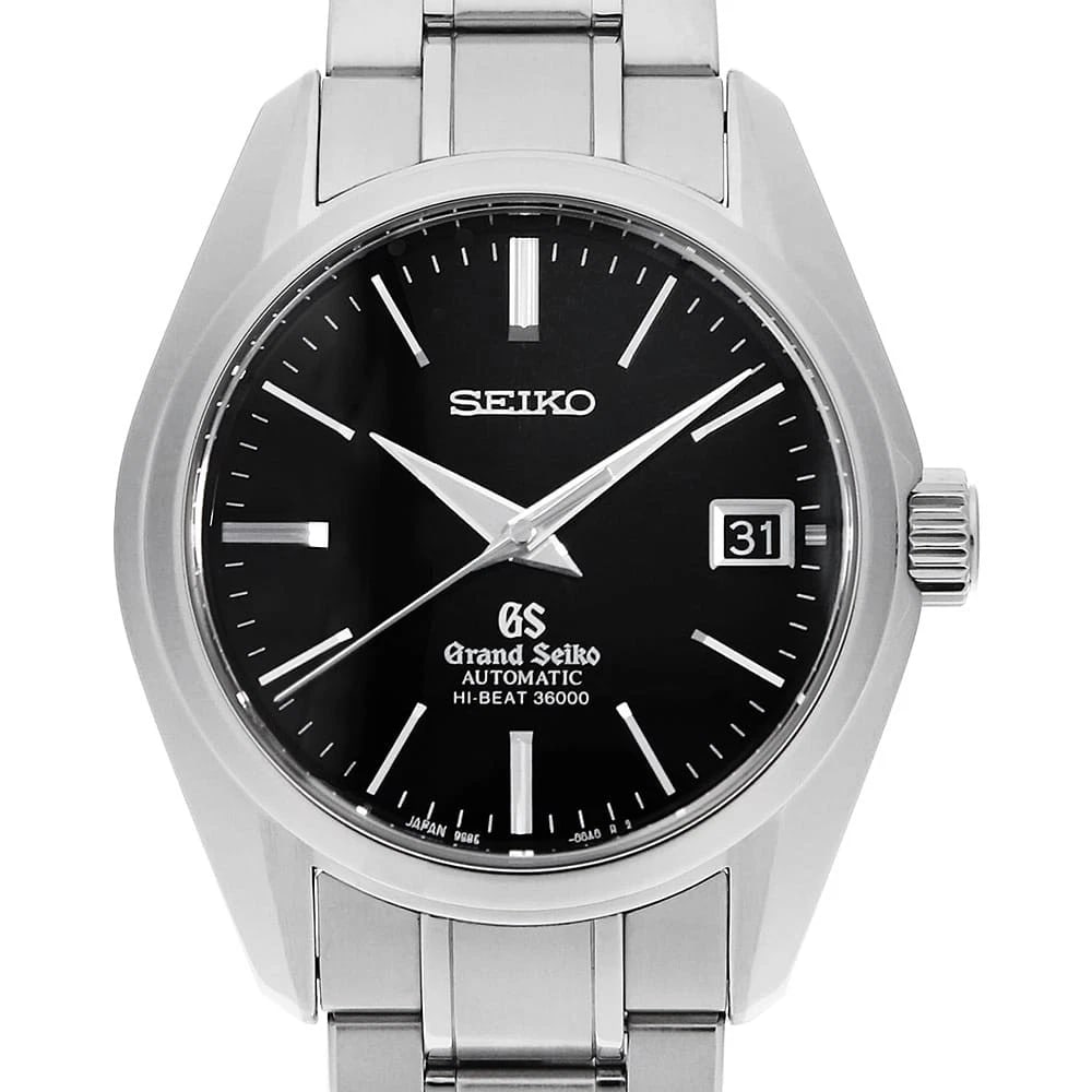 GRAND SEIKO HERITAGE MASTER: Grand Seiko Heritage Master Brand: Grand Seiko Type: Wrist watch Material: Band Material Stainless Steel, Case Material Stainless Steel Color: Dial Color Black Size: Case:W40mm Circumference of Wrist: