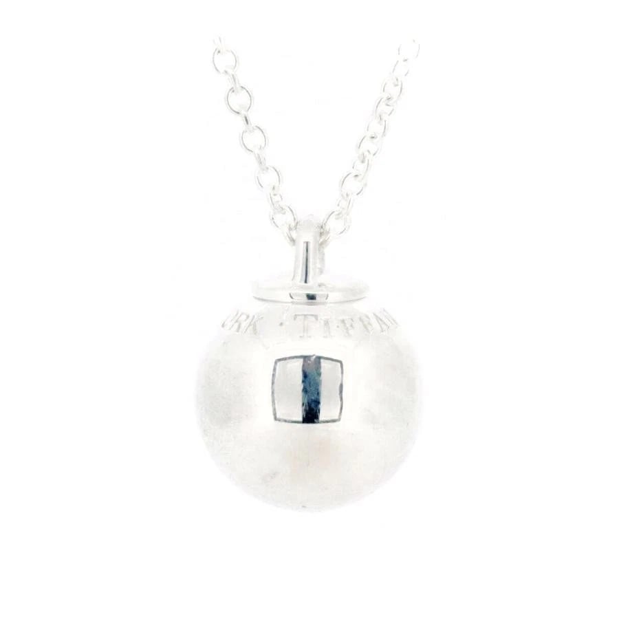 TIFFANY & CO. HARDWARE BALL SILVER 925 NECKLACE: Tiffany & Co. Hardware Ball Silver 925 Necklace Brand: Tiffany & Co. Type: Necklace Material: SILVER 925, Color: Silver Size: Top Size: Approx. W1.24 x H1.6 x D1.24 cm (Top not detachable)Chain Length