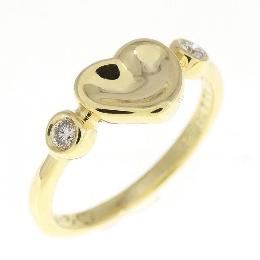 TIFFANY & CO. CLOSED HEART 750YG RING: Tiffany & Co. Closed Heart 750YG Ring Brand: Tiffany & Co. Type: Ring Material: 750 yellow gold Main Stone/Creation Natural Color: Yellow Gold Size: 7.5US Accessories: None Accessories No