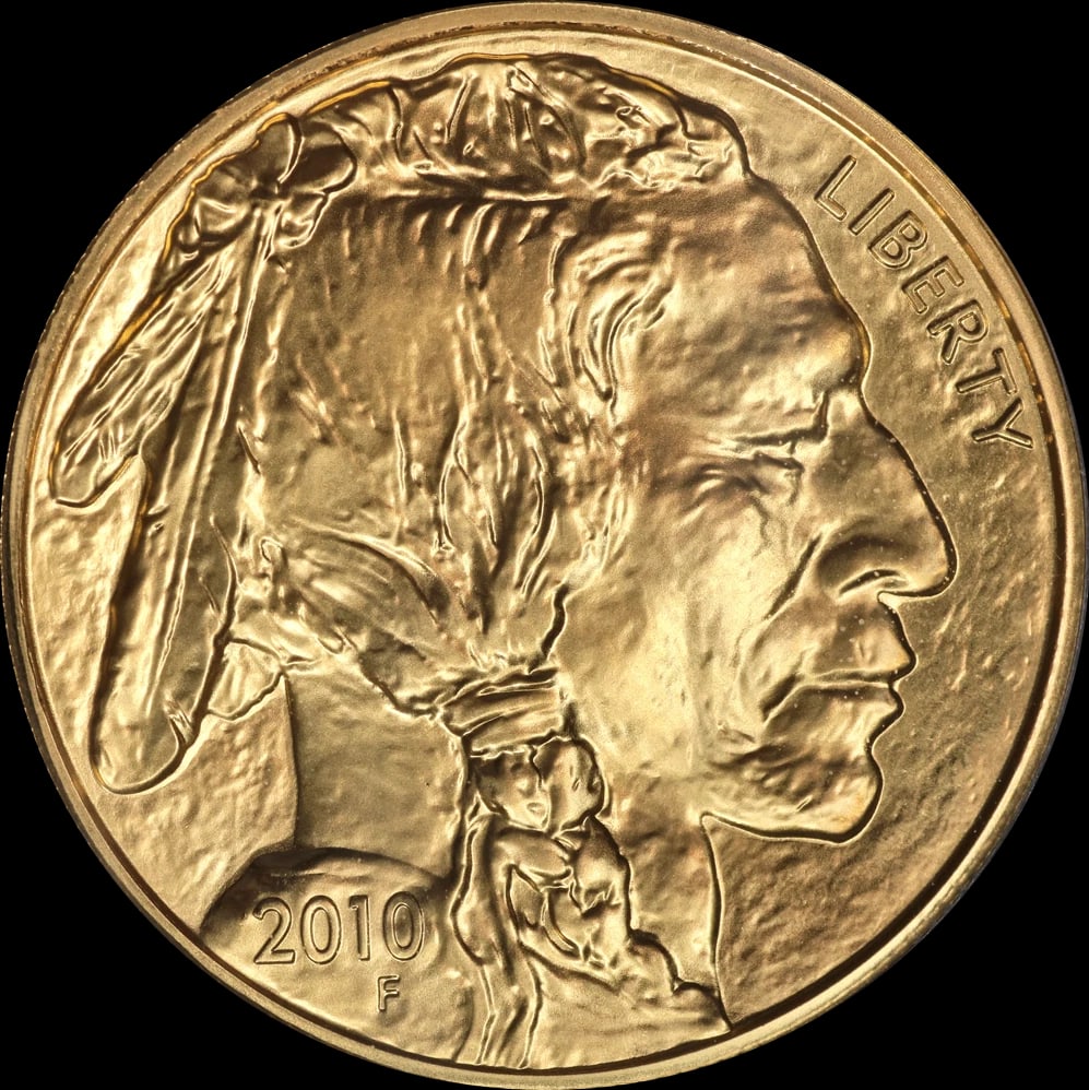 2010 BUFFALO GOLD $50 (1 of 2)