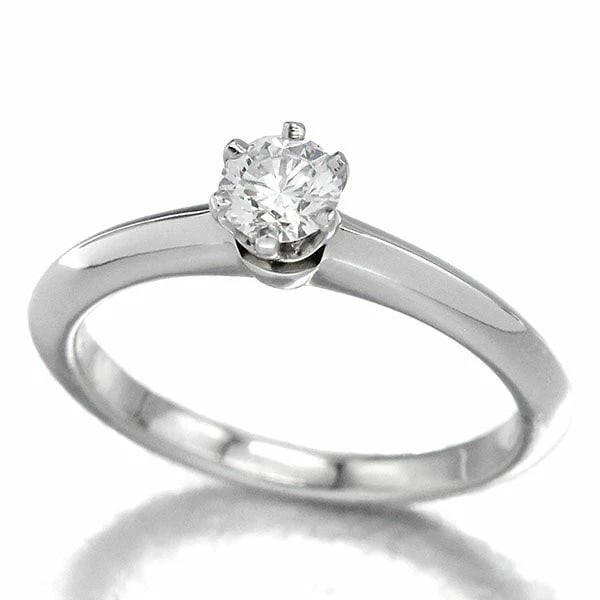 TIFFANY & CO. SOLITAIRE RING - 2