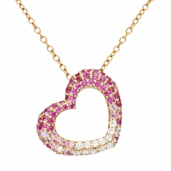 PONTE VECCHIO EMOZIONE NECKLACE18K PG: Ponte Vecchio Emozione Necklace18K PG Brand: Ponte Vecchio Type: Necklace Material: 18K PG, Main Stone/Creation Secondary Stone Diamond Color: PG Size: Length: Approx. 35.5cm/40cm Top: approx. W18mm x