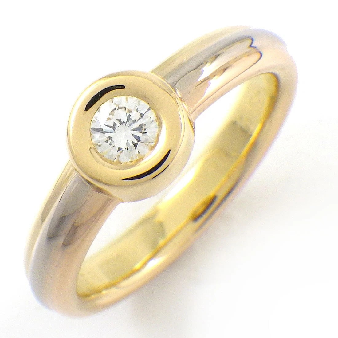 CARTIER RING MONOSTONE BEZEL SET: Cartier Ring Monostone Bezel Set Brand: Cartier Type: Ring Material: 750(18K) Yellow Gold750(18K)White Gold750(18K) Rose Gold, 750(18K) Yellow Gold750(18K)White Gold750(18K) Rose Gold, Main Stone/Crea