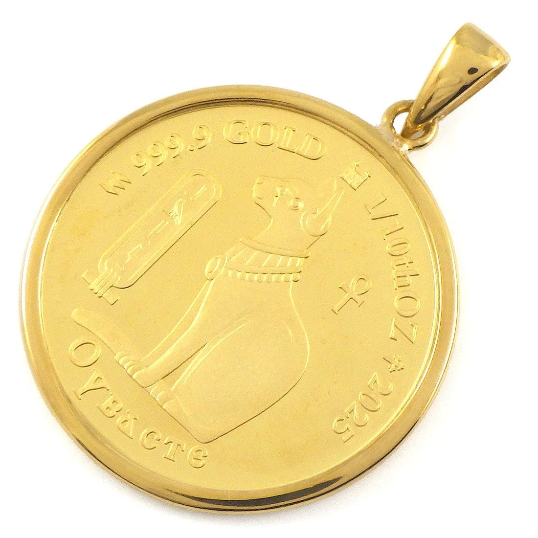 FINE JEWELRY PENDANT TOP CLEOPATRA & BASTET (1 of 3)