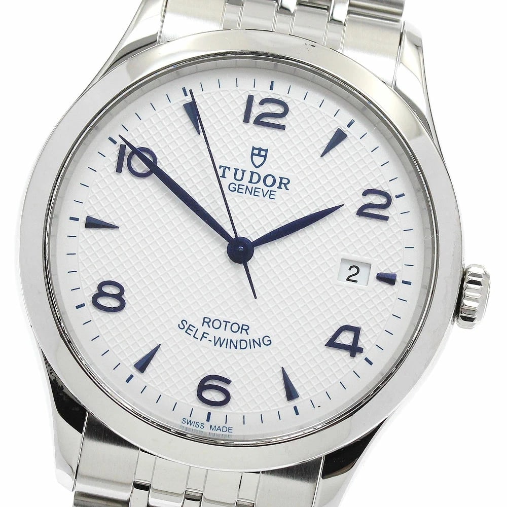 TUDOR DATE AUTOMATIC WATCH: Tudor Date Automatic Watch Brand: Tudor Type: wristwatch Material: Case Material: Stainless Steel Strap Material: Stainless Steel Color: Dial Color silver Size: Case Diameter:40mm Band Length:17cm lug