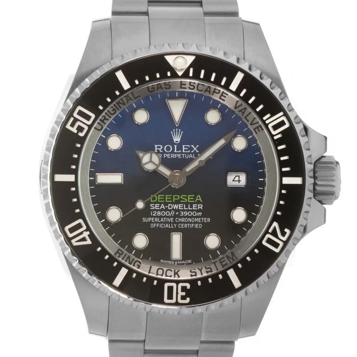 ROLEX SEA DWELLER WATCH: ROLEX Sea Dweller Watch Brand: ROLEX Type: Wristwatch Material: Case Material Stainless Steel, Band Material Stainless Steel Color: Case Color Silver, Dial Color Black, Band color Silver Size: Case Si