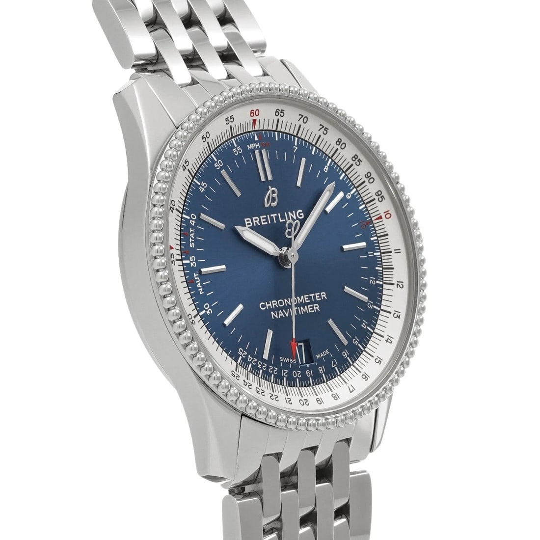 BREITLING NAVITIMER BLUE WATCH - 3