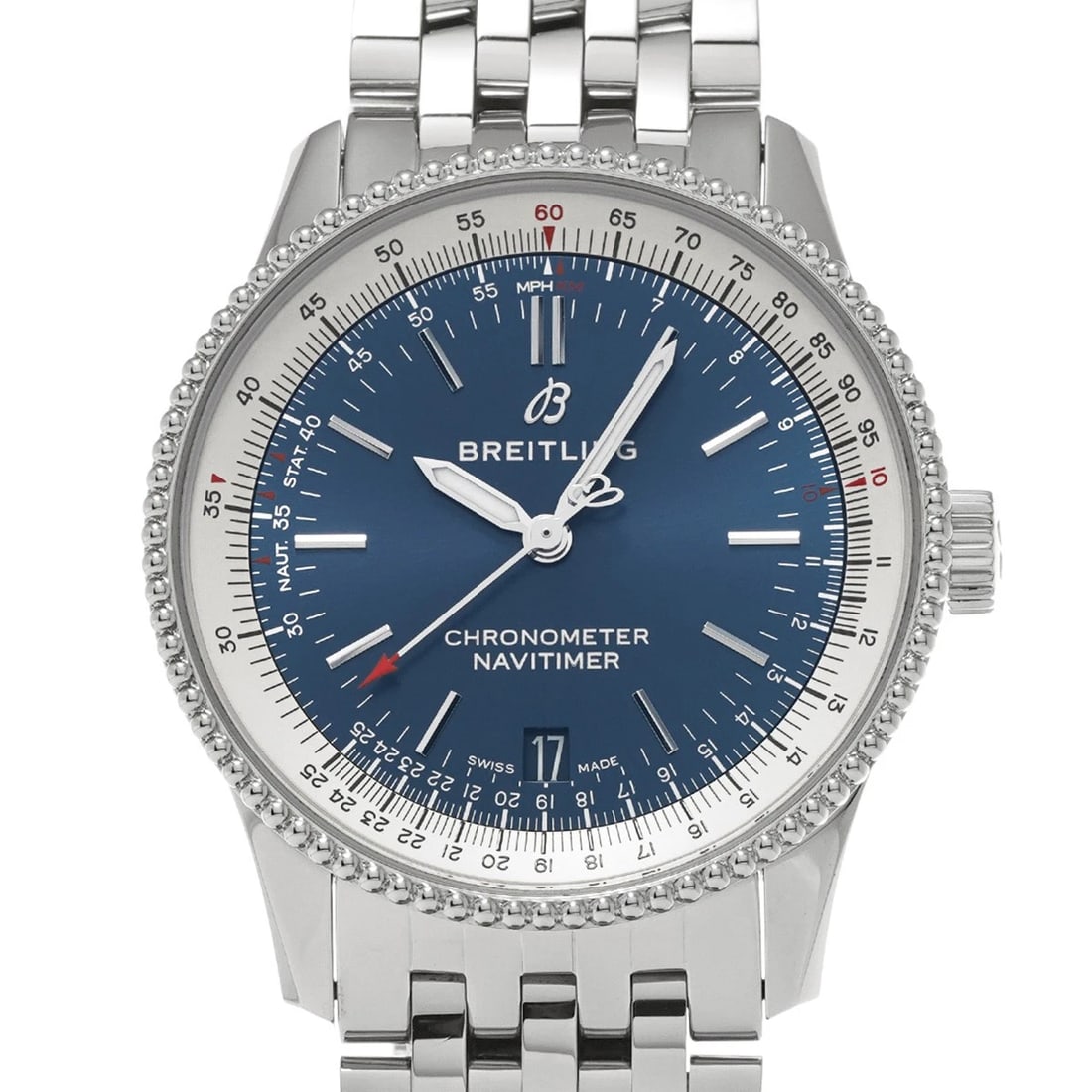 BREITLING NAVITIMER BLUE WATCH - 4