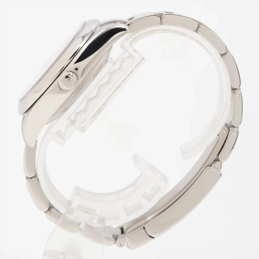 ROLEX WHITE DIAL WATCH - 2