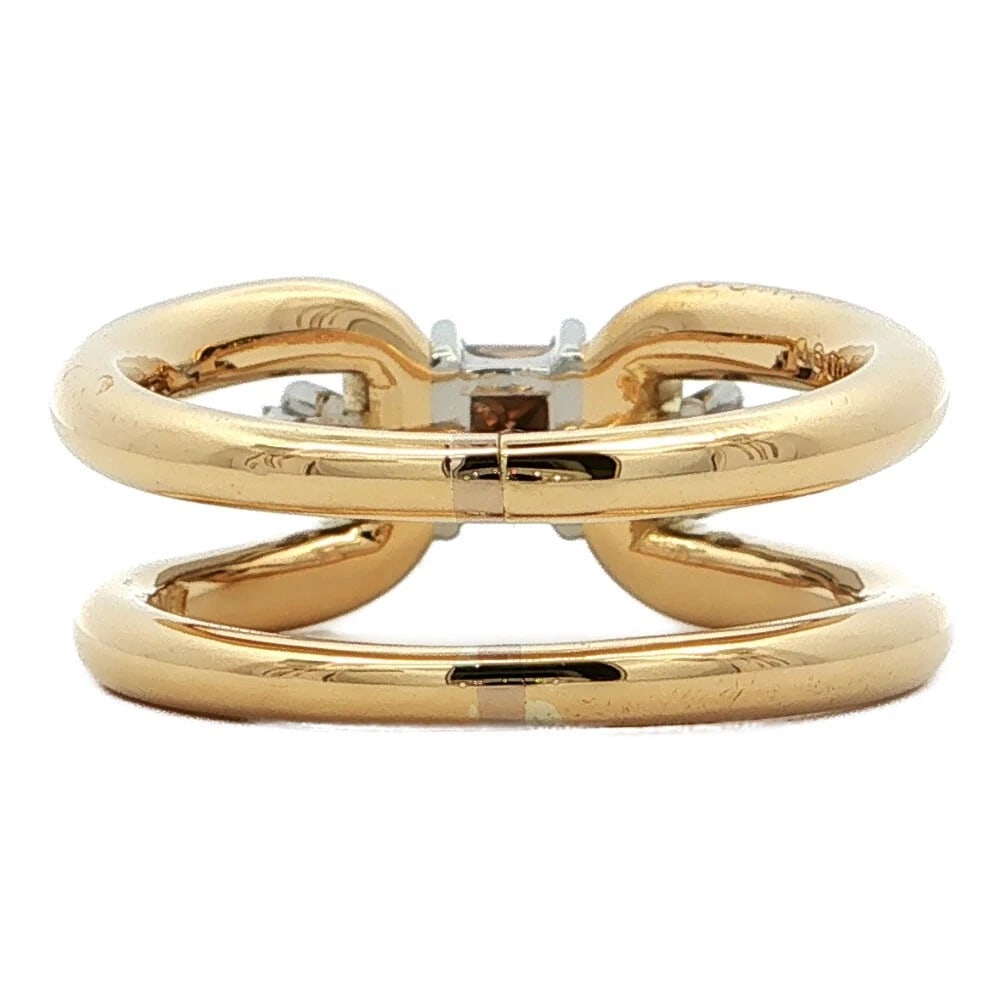 BROWN DIAMOND RING, K18 - 2