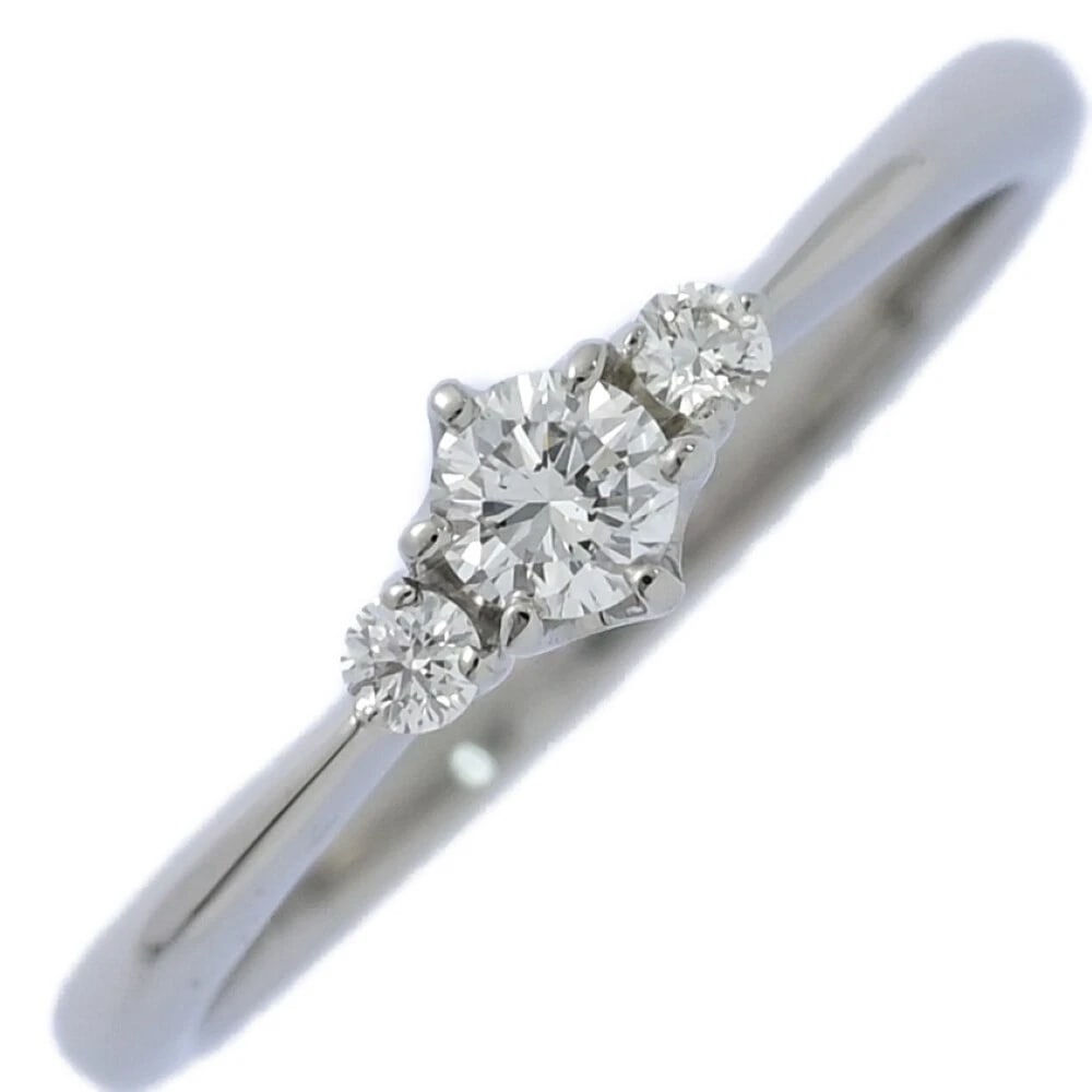 BIJOUPIKO DIAMOND ENGAGEMENT RING PLATINUM: BIJOUPIKO Diamond Engagement Ring Platinum Brand: BIJOUPIKO Type: Ring Material: Pt950 Diamond, Main Stone/Creation Main Stone Diamond Color: Platinum Size: US :4.5 Accessories: None Acces