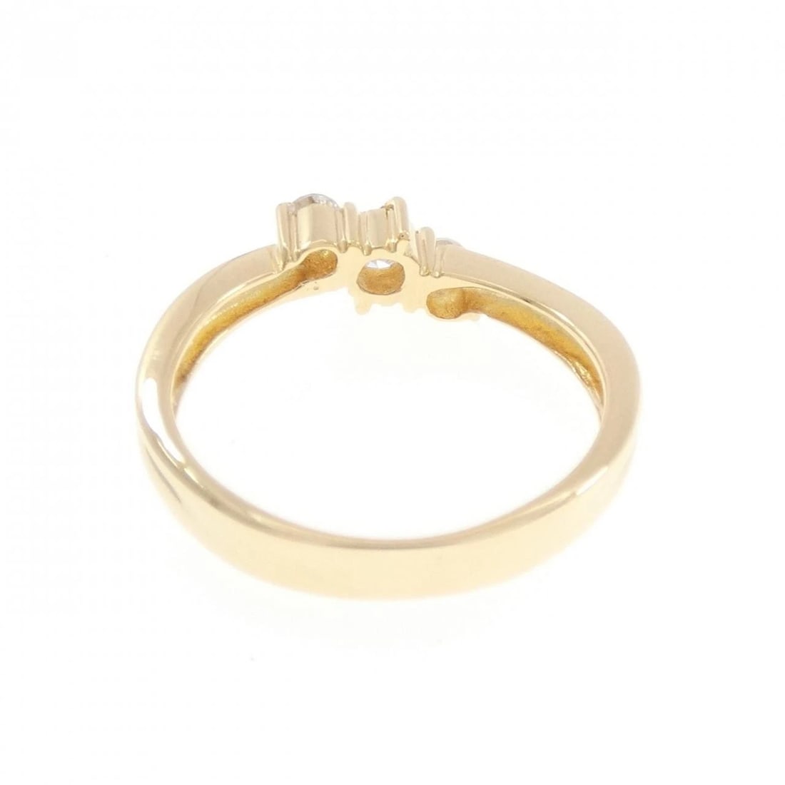 K18YG DIAMOND RING - 3