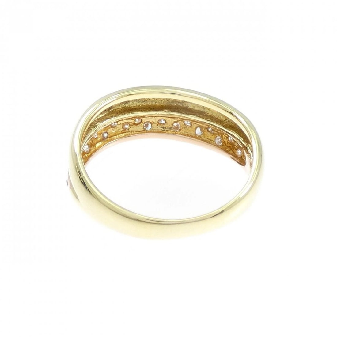 K18YG/K18PG DIAMOND RING - 3