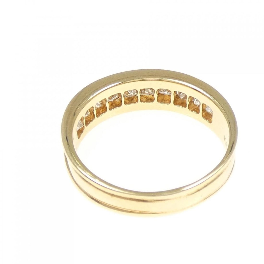 K18YG DIAMOND RING - 3