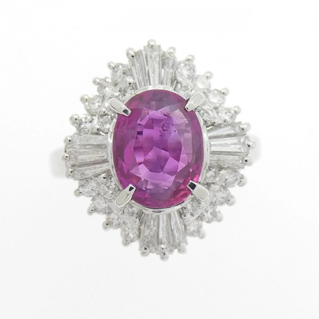 PT900 RUBY RING - 2