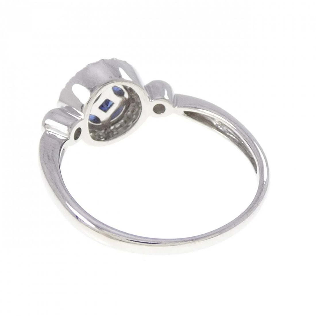 K18WG SAPPHIRE RING - 3