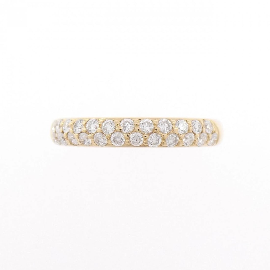 K18YG DIAMOND RING - 2