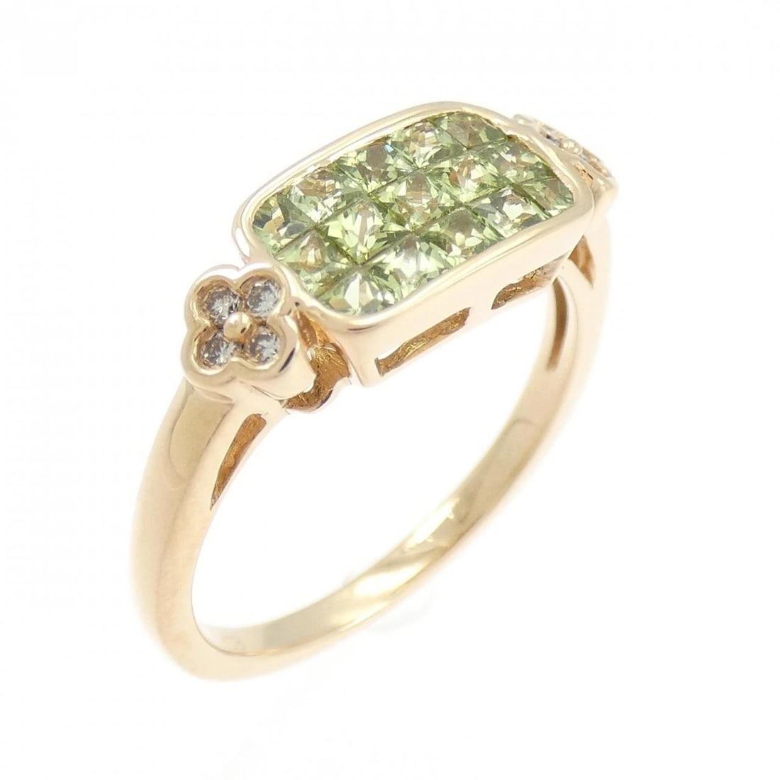 K18PG SAPPHIRE RING: K18PG Sapphire Ring Brand: Unbranded Type: Sapphire Ring Material: 18k Pink Gold, Main Stone/Creation SapphireSecondary Stone diamond Color: Pink Gold Size: US 7 Accessories: None Accessor