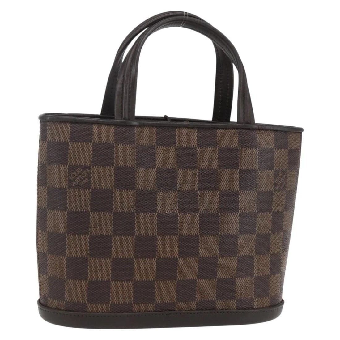 LOUIS VUITTON DAMIER EBENE IMPALA HAND BAG: LOUIS VUITTON Damier Ebene Impala Hand Bag Brand: LOUIS VUITTON Type: Hand Bag Material: Damier Ebene Canvas Color: Damie Ebene Size: W7.9 x H5.9 x D3.5inch(Approx) Accessories: None Acces
