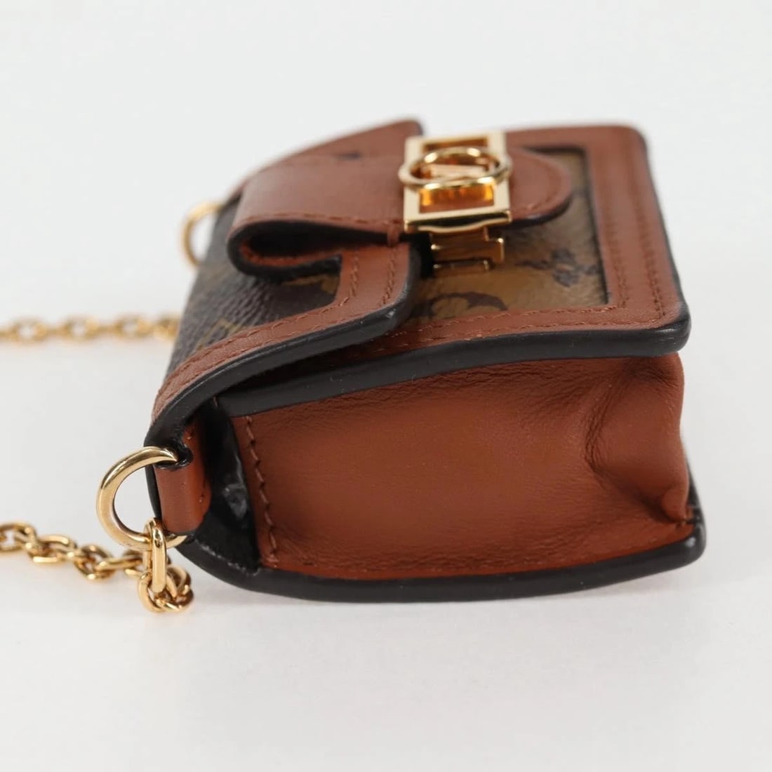 LOUIS VUITTON MONOGRAM REVERSE MICRO DAUPHINE BAG - 4