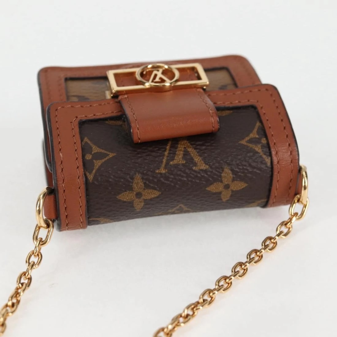 LOUIS VUITTON MONOGRAM REVERSE MICRO DAUPHINE BAG - 6