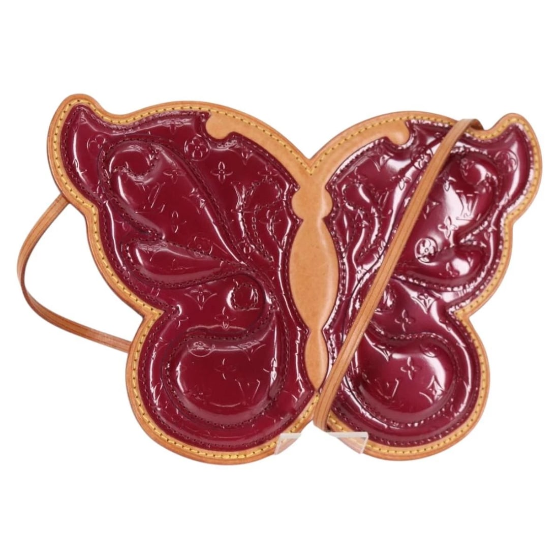 LOUIS VUITTON VERNIS POCHETTE PAPILLON SHOULDER BAG PURPLE: LOUIS VUITTON Vernis Pochette Papillon Shoulder Bag Purple Brand: LOUIS VUITTON Type: Shoulder Bag Material: Patent Leather Color: Purple Size: W8.7 x H5.9inch(Approx) Accessories: None Ac