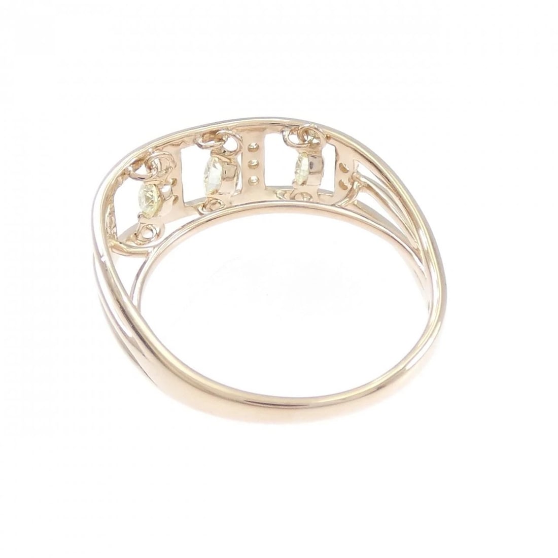 K18PG DIAMOND RING - 3