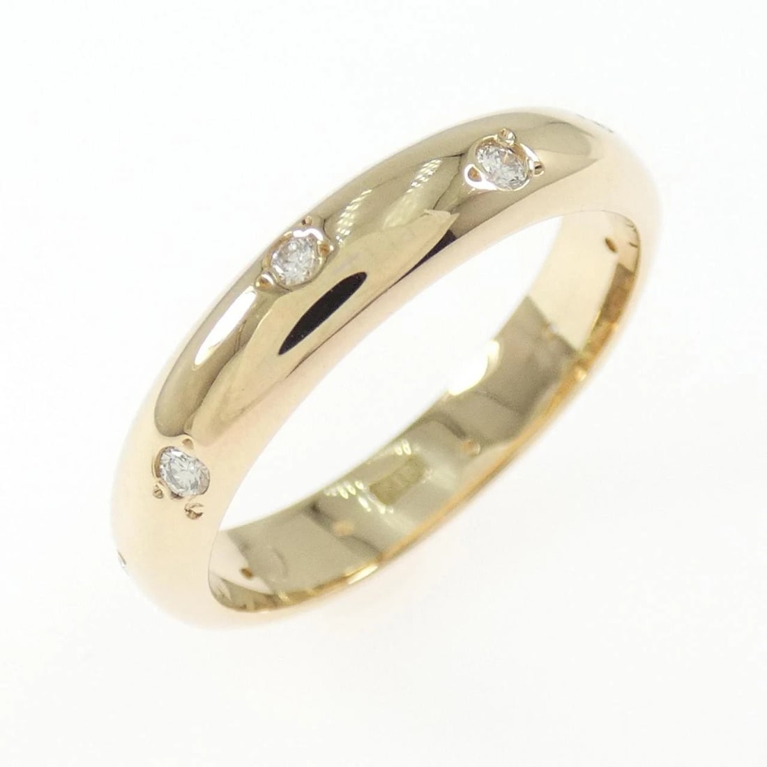 K18YG DIAMOND RING: K18YG Diamond Ring Brand: Unbranded Type: Diamond Ring Material: 18K Yellow Gold, Main Stone/Creation natural Color: Yellow Gold Size: US 5 3/4 Accessories: None Accessories Notice: When purchasing