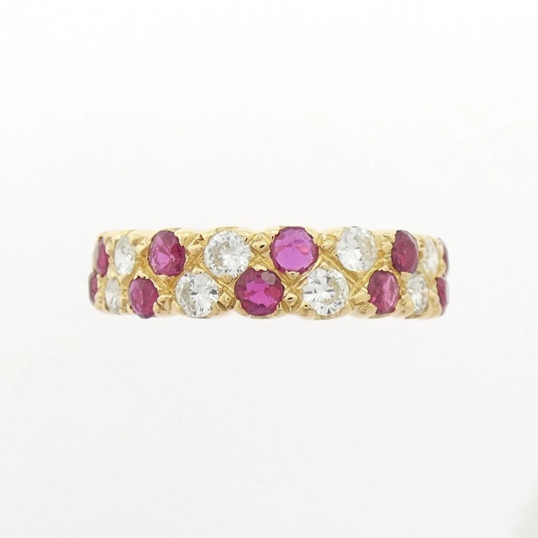 750YG RUBY RING - 2