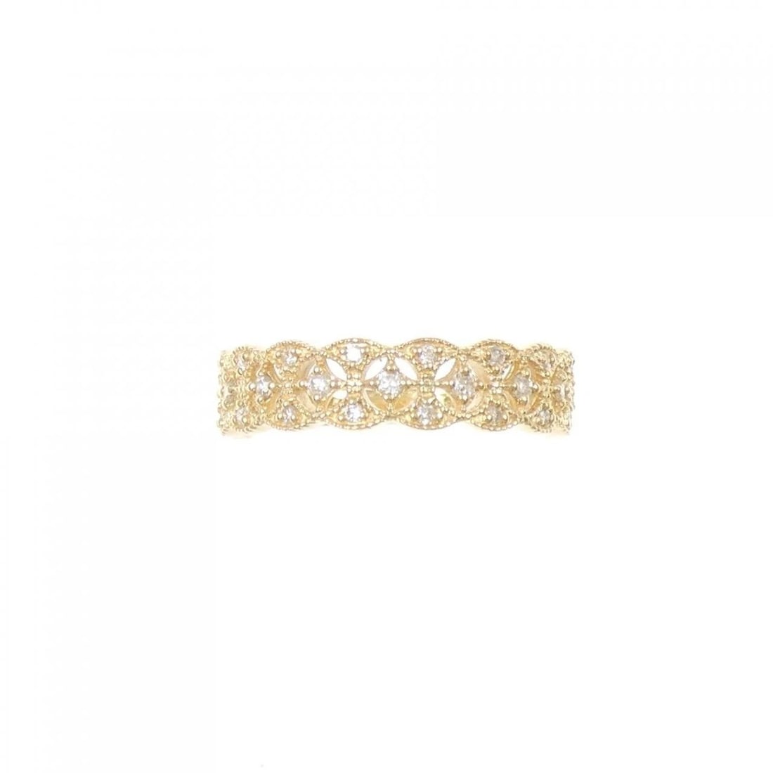 K18PG DIAMOND RING - 2