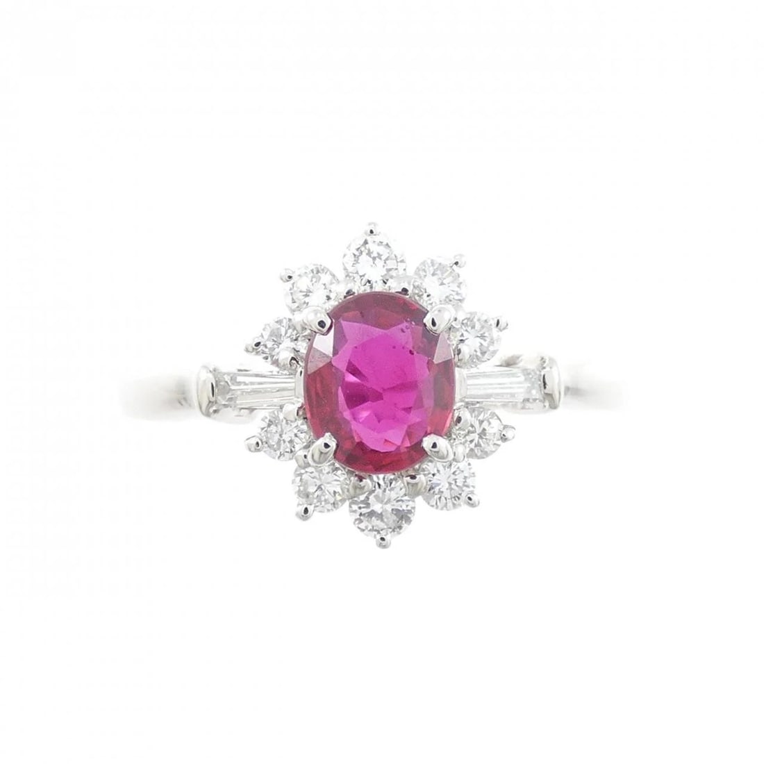PT900 RUBY RING - 2