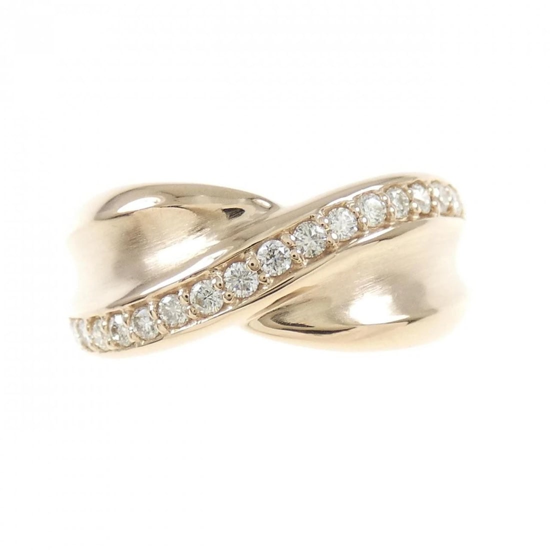 K18PG DIAMOND RING - 2