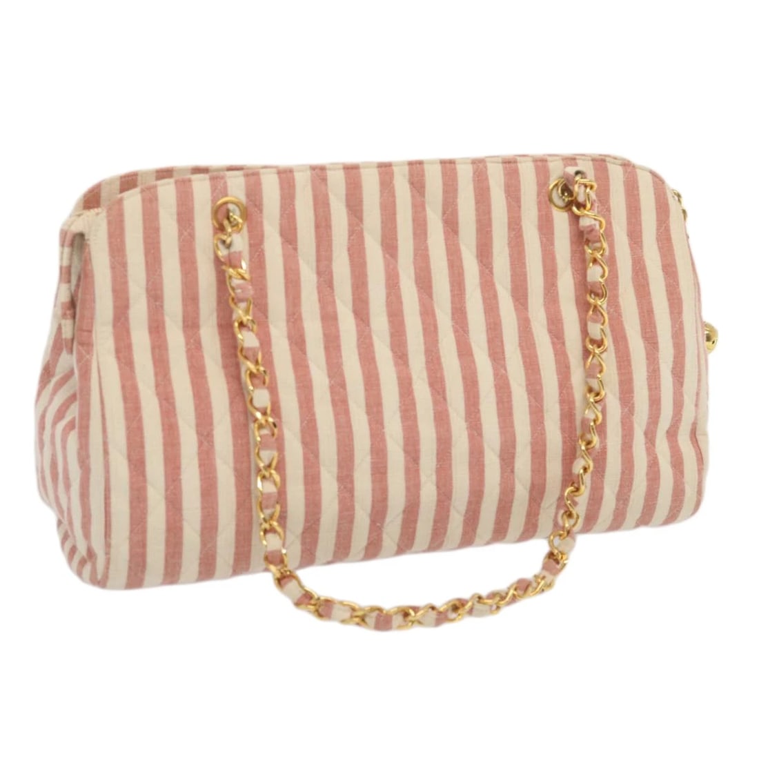 CHANEL MATELASSE CHAIN SHOULDER BAG CANVAS WHITE RED: CHANEL Matelasse Chain Shoulder Bag Canvas White Red Brand: CHANEL Type: Shoulder Bag Material: Canvas Color: White/Red Size: W14.8 x H9.8 x D2.8inch(Approx) Accessories: None Accessories