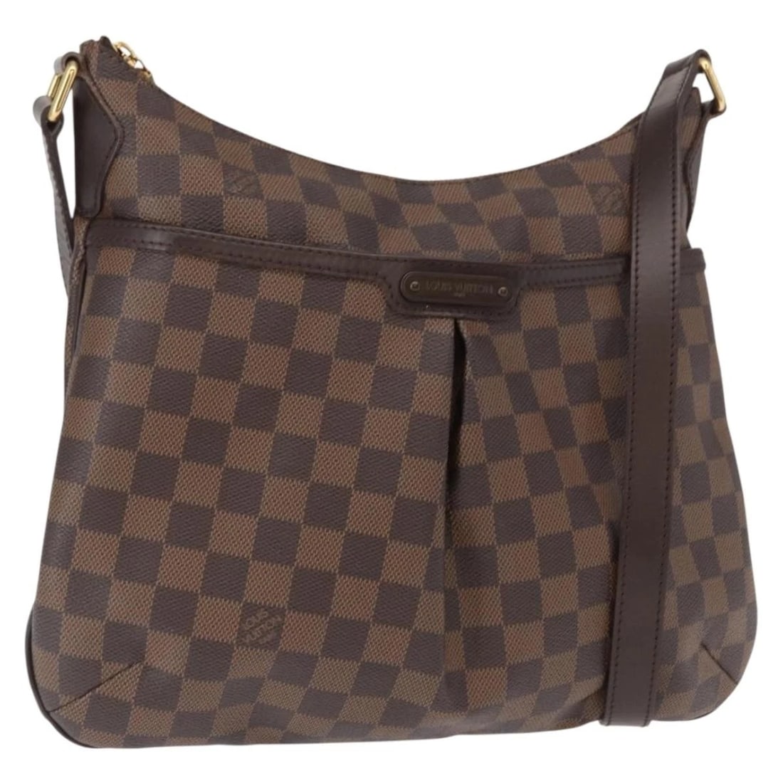 LOUIS VUITTON DAMIER EBENE BLOOMSBURY PM SHOULDER BAG: LOUIS VUITTON Damier Ebene Bloomsbury PM Shoulder Bag Brand: LOUIS VUITTON Type: Shoulder Bag Material: Damier Ebene Canvas Color: Damie Ebene Size: W12.8 x H10.6 x D1.2inch(Approx) Accessories: N
