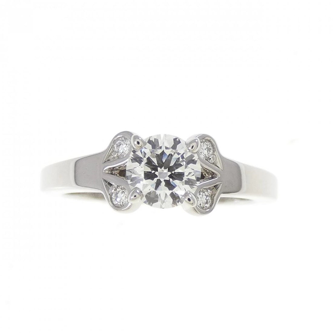 CARTIER BALLERINA RING: Cartier Ballerina Ring Brand: CARTIER Type: Ring Material: Platinum950, Main Stone/Creation Natural Color: White Size: US 4 Accessories: None Accessories Notice: When purchasing pre-owned