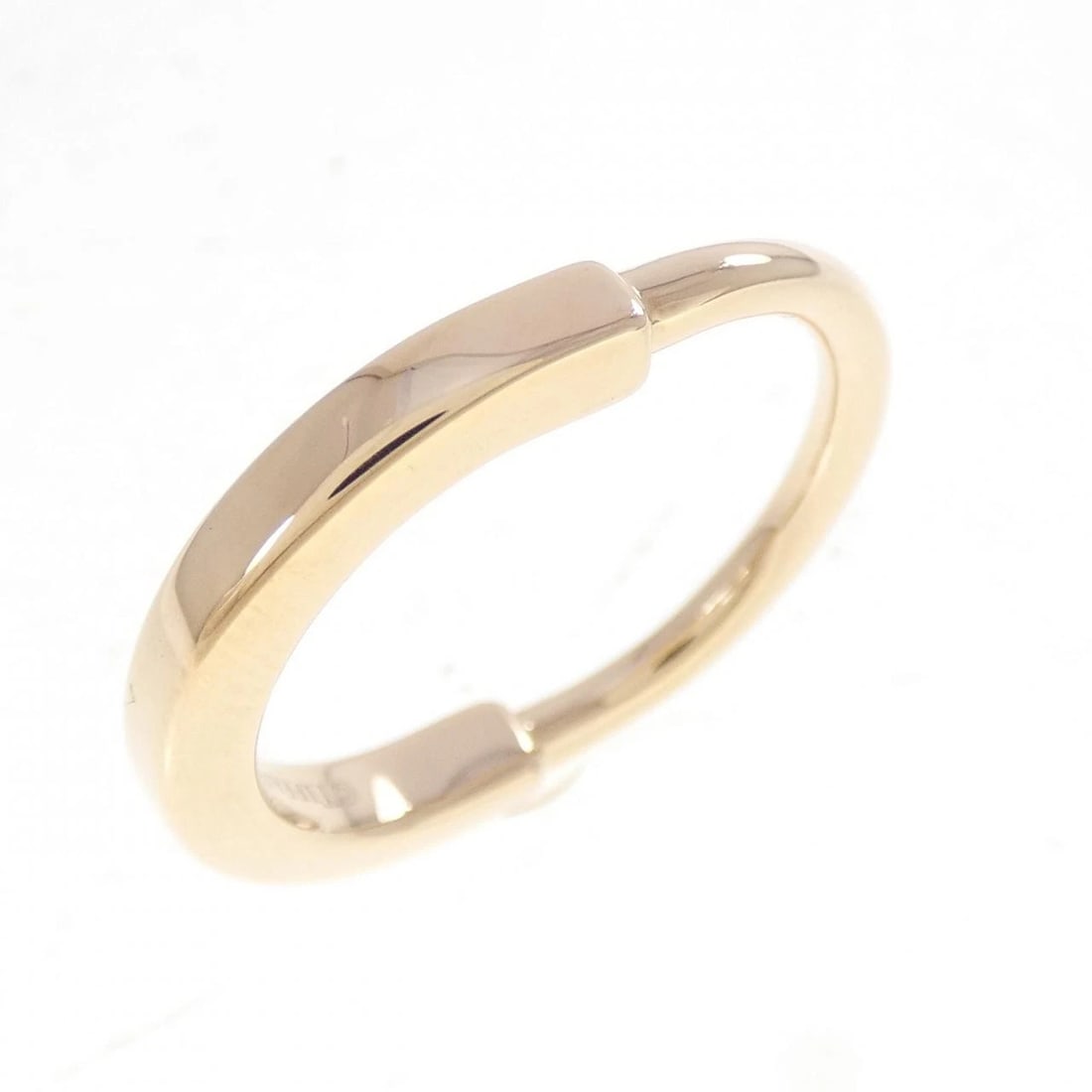 TIFFANY&CO. ROCK RING: TIFFANY&Co. Rock Ring Brand: TIFFANY&Co. Type: Ring Material: 750 Pink Gold, Color: pink Gold Size: US 7 Accessories: None Accessories Notice: When purchasing pre-owned goods, please refer