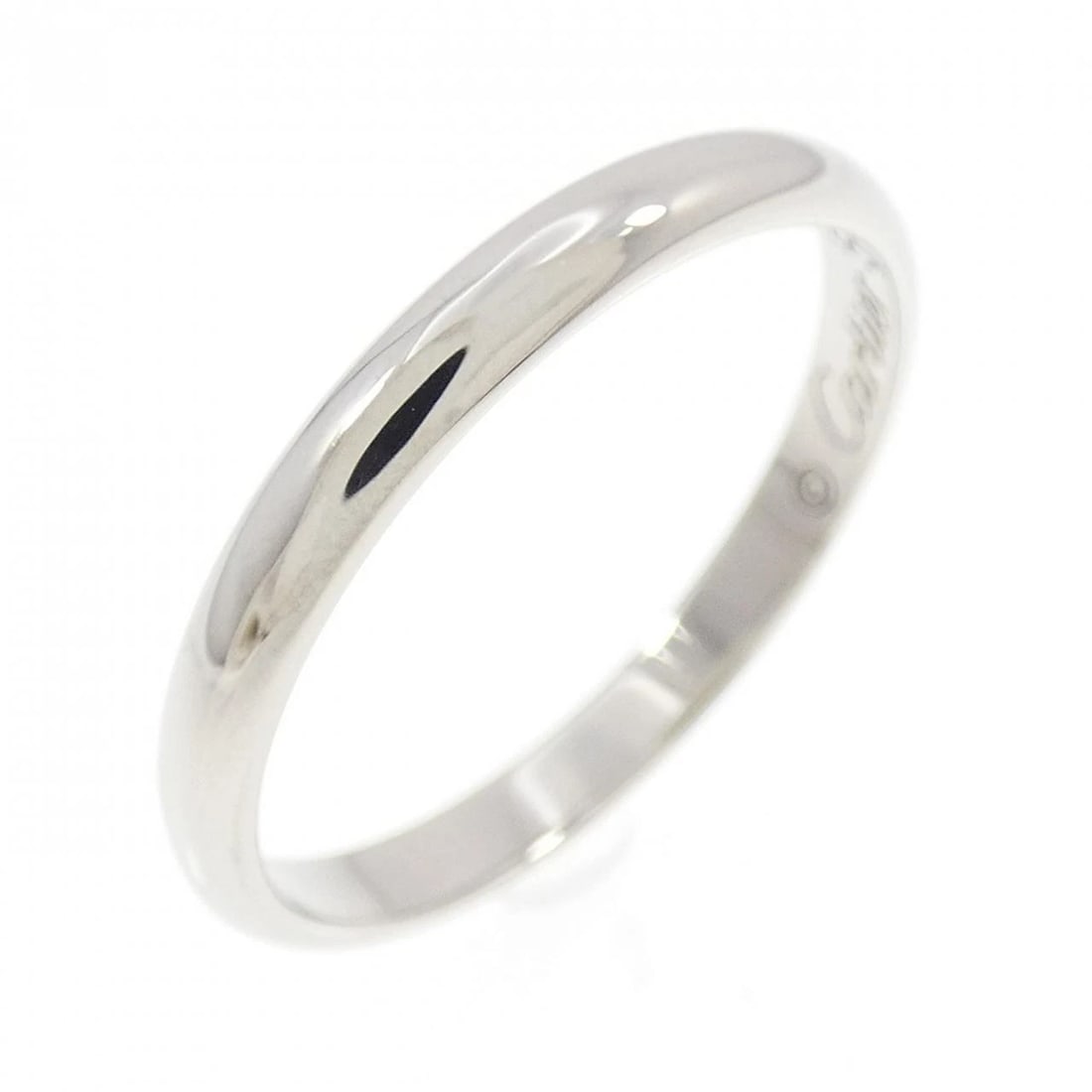 CARTIER WEDDING RING: Cartier Wedding Ring Brand: CARTIER Type: Ring Material: Platinum950, Color: White b Size: US 7(54) Accessories: None Accessories Notice: When purchasing pre-owned goods, please refer to the photos