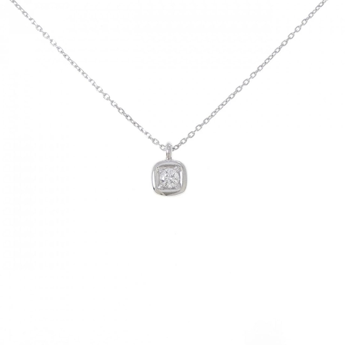 TASAKI DIAMOND NECKLACE: Tasaki Diamond Necklace Brand: TASAKI Type: Necklace Material: K18 white gold, Main Stone/Creation Natural Color: white gold Size: 42cm Pendant length approx. x width approx.: 9.5mmx6.4mm Chain