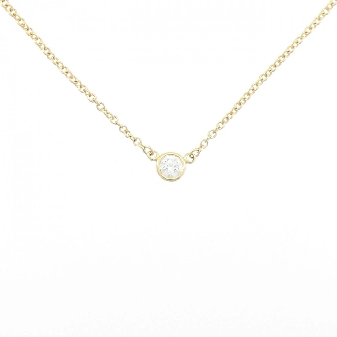 TIFFANY & CO. BY THE YARD NECKLACE: TIFFANY & Co. By the Yard Necklace Brand: TIFFANY&Co. Type: Necklace Material: 750 yellow gold, Main Stone/Creation Natural Color: yellow gold Size: 44cm Actual Size Diameteraround: 3.7mm Chain