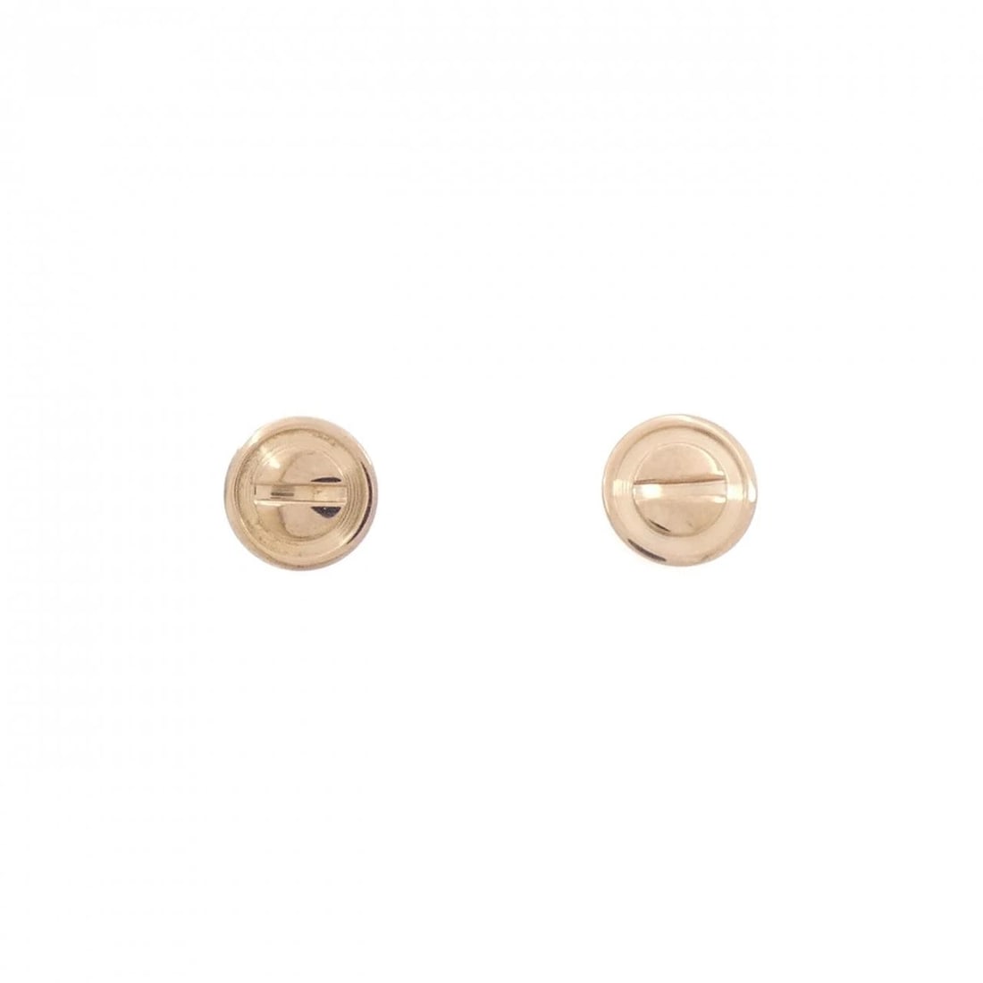 CARTIER LOVE PIERCE: Cartier Love Pierce Brand: CARTIER Type: Pierce/Earring Material: 750 Pink Gold, Color: Pink Gold Size: Diameteraround: 7.2mm Accessories: None Accessories Notice: When purchasing pre-owned goods,