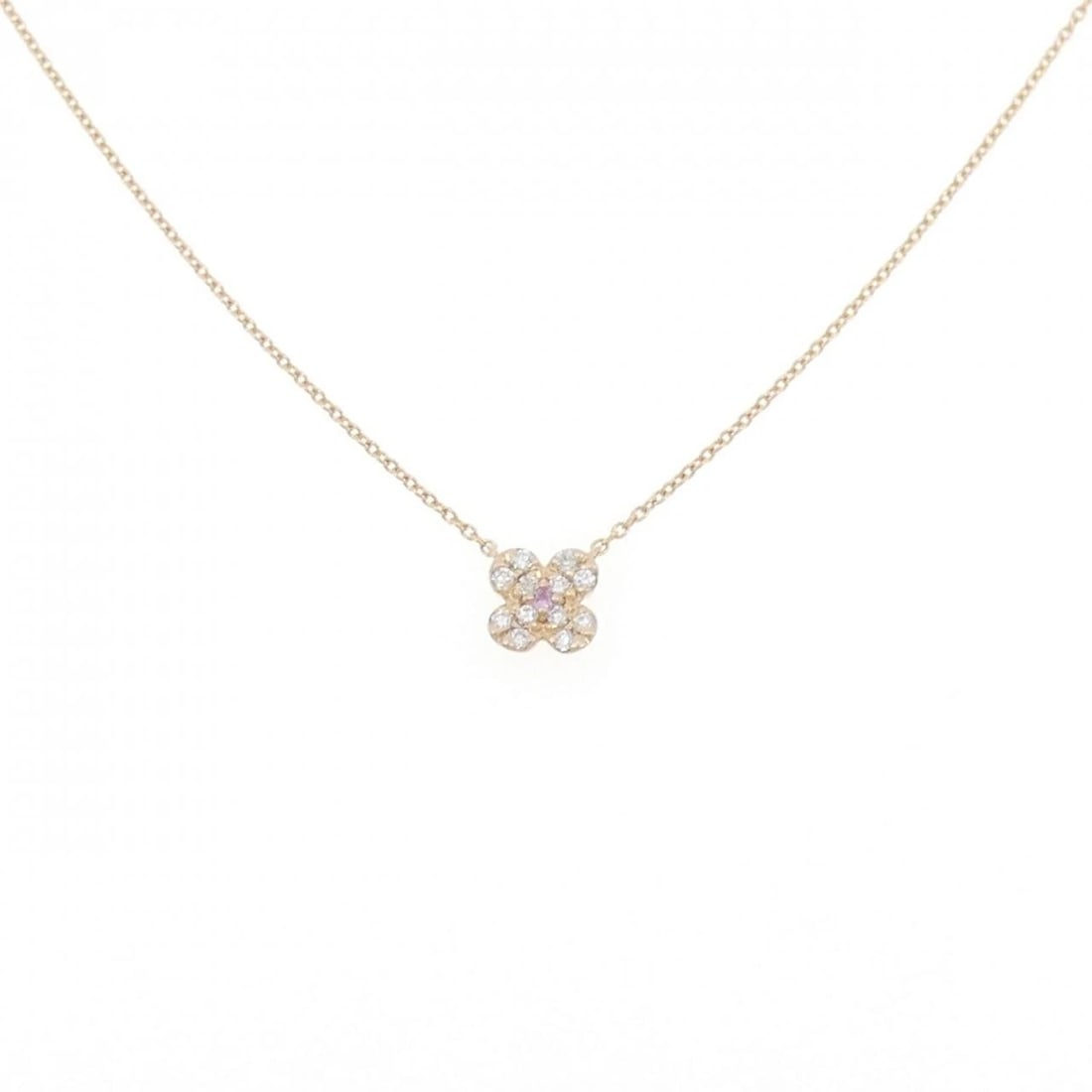 PONTE VECCHIO SAPPHIRE NECKLACE: Ponte Vecchio Sapphire Necklace Brand: Ponte Vecchio Type: Necklace Material: K18 Pink Gold, Main Stone/Creation Sapphire Secondary Stone Natural Color: Pink Gold Size: Pendant length approx. x width 