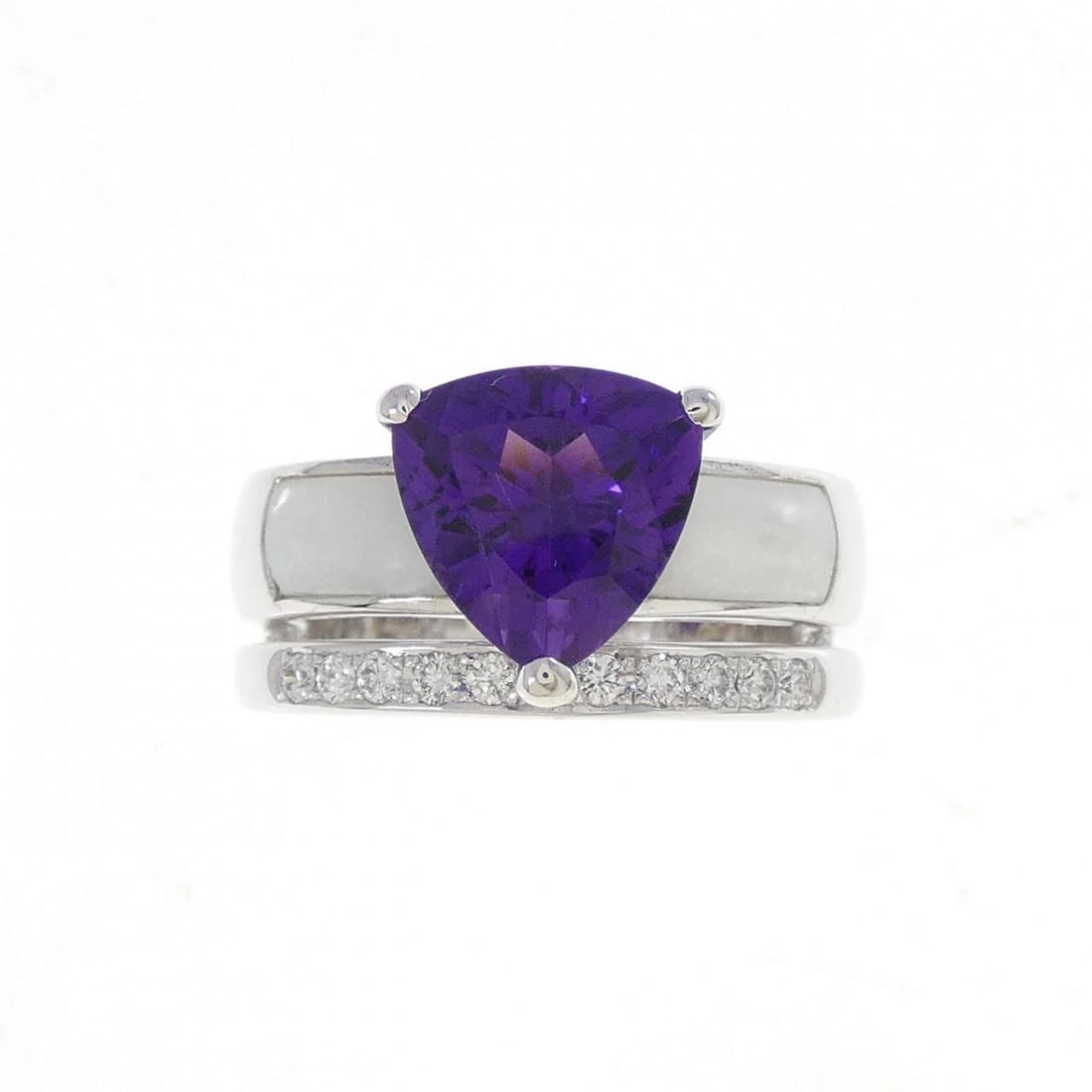 TASAKI COLORED STONE RING - 2
