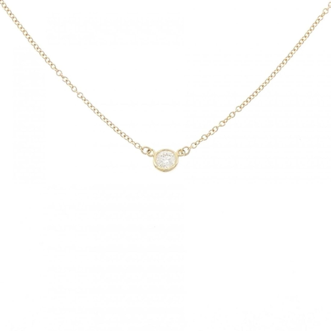 TIFFANY & CO. BY THE YARD NECKLACE: TIFFANY & Co. By the Yard Necklace Brand: TIFFANY&Co. Type: Necklace Material: 750 yellow gold, Color: yellow gold Size: 42cm Actual Size Diameteraround: 4.5mm Chain maximum width approx.: 1.1mm