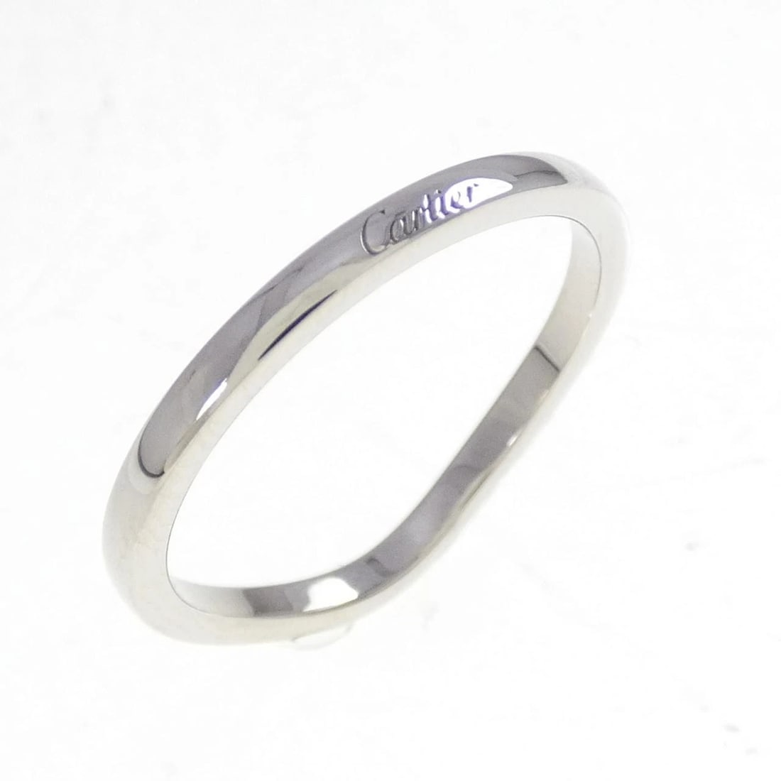 CARTIER BALLERINA RING: Cartier Ballerina Ring Brand: CARTIER Type: ring Material: Platinum950, Color: Platinum Size: US 8.75 Accessories: None Accessories Notice: When purchasing pre-owned goods, please refer to