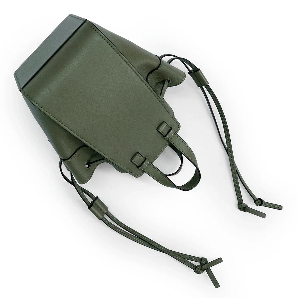 LOEWE HAMMOCK DRAWSTRING MINI AVOCADO GREEN - 5